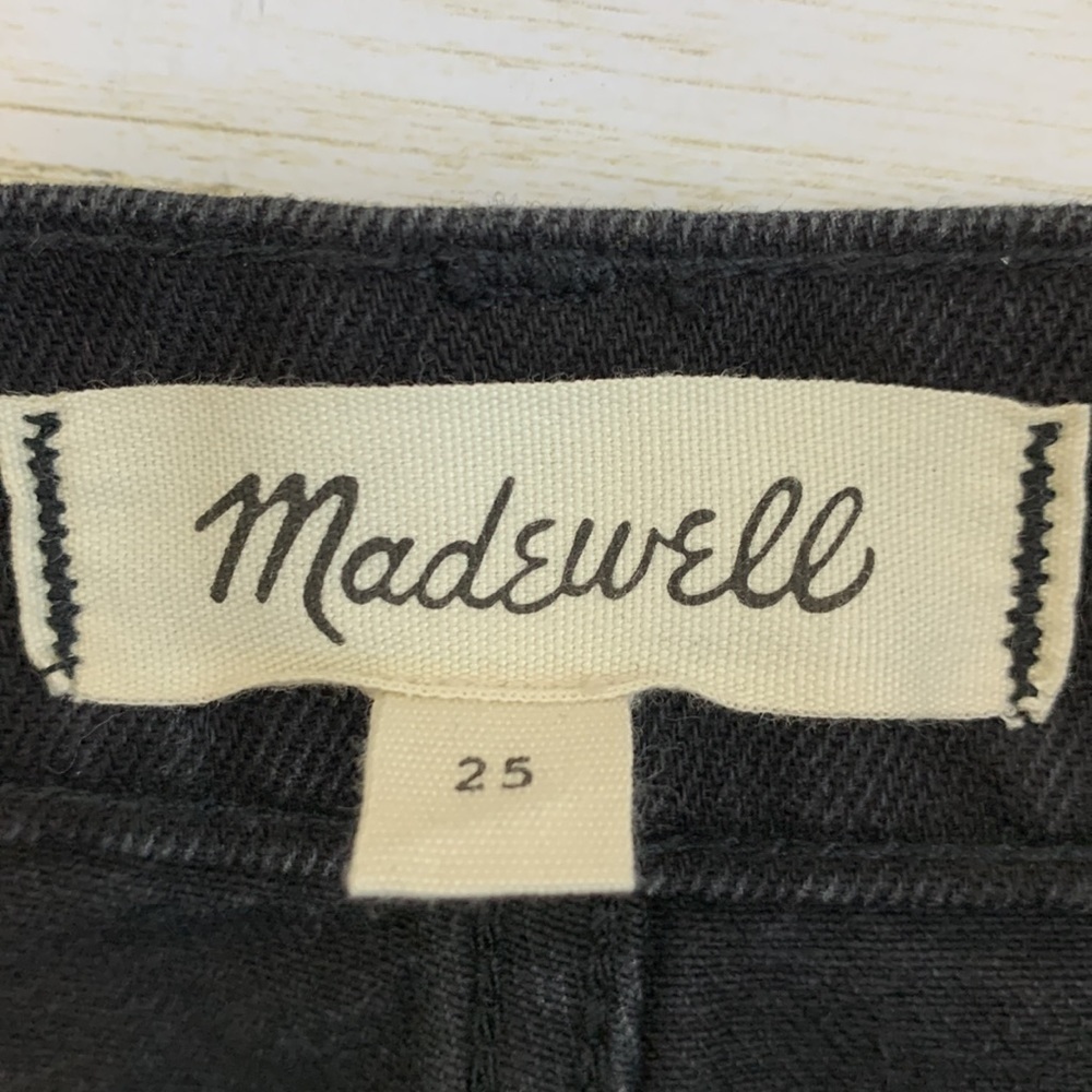 Madewell Black Denim Skirt - Picture 5 of 8